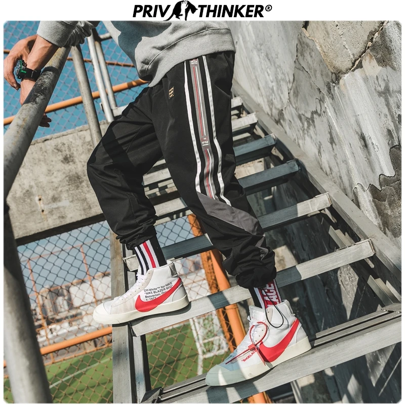 Privathinker, японский стиль, Осенние повседневные штаны-шаровары для мужчин, новинка, хип-хоп Уличная одежда, брюки-карго, мужские Модные длинные штаны для бега