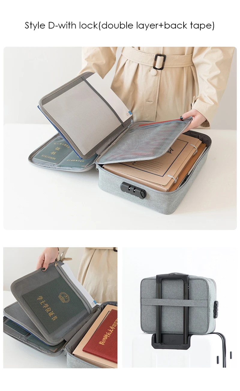 Многофункциональная Document Бытовая сумка для хранения данных, лицензионный Органайзер, водонепроницаемый дорожный переносной чемодан, аксессуары