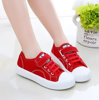 

2020 Canvas Children Shoes Sport Breathable Boys Sneakers Brand Kids Shoes for Girls Jeans Denim Casual Child Flat Canvas Shoes