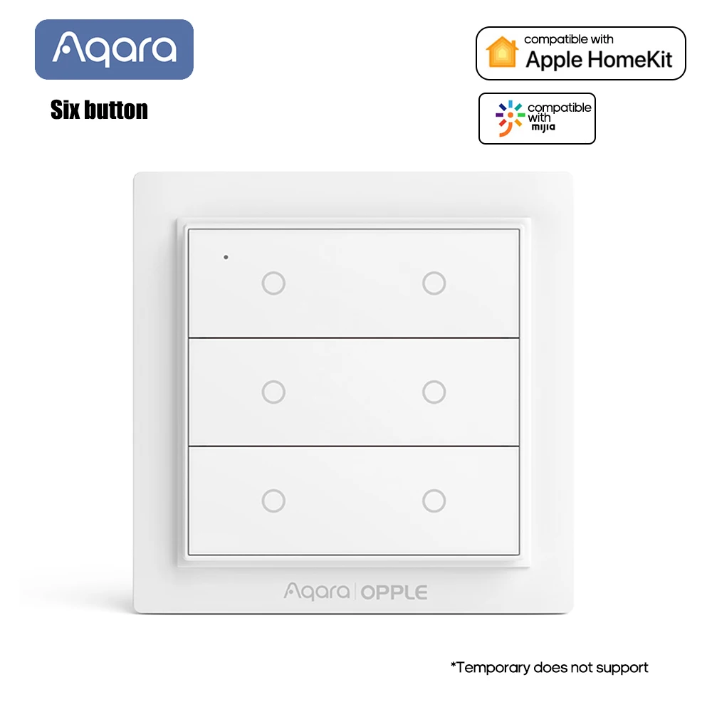 Умный Беспроводной Выключатель Aqara Opple ZigBee 3 0 международная версия работает с