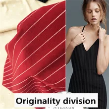 50*150 см/шт. Весна и осень вертикальная полоса ткань для платья