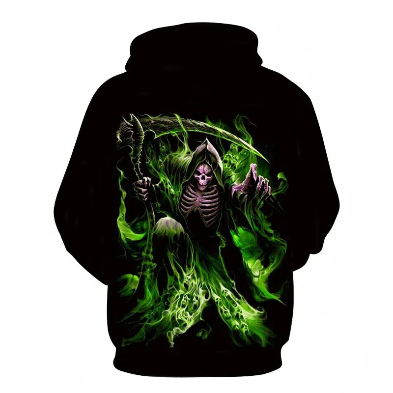 Waliicorners Gothic Style Retro Motorcycle Style Hip Hop Skull Hoodie Sweatshirt Mask Skeleton 3D Sportswear 33 H81d5ea4e4c4344269324a2841d6f049a7
