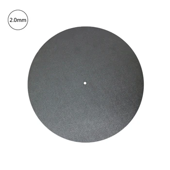 

Diameter 290mm Anti-static Vinyl Turntable Record Pad Antistatic Flat Soft Genuine Leather Mat Slipmat Pad LP Vinyl Mat Slipmat