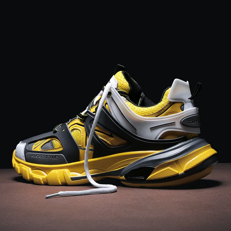 

MEN'S SHOES Spring New Style Breathable Sports Casual Shoe Trend Versatile Online Celebrity Dad Shoes Extra High Men's Trendy Sh