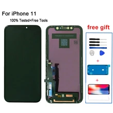 

NEW ERQI 2022 OLED Little Crush LCD Pantalla For iPhone 11 LCD Display Touch Screen Digitizer Assembly For iPhone11 LCD Display