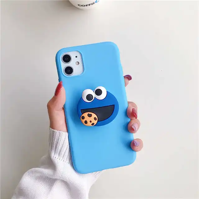 3D Cute cartoon holder stand Case For samsung galaxy a50 a70 a20 a30 a40 s8 s9 s10 plus lite note 9 10 8 a7 a8 2018 s7 edge a10 7