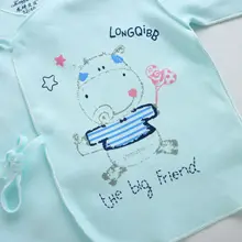 Г., стиль, Всесезонная Одежда для новорожденных, с отворотами, на шнуровке, с полуспинкой, для малышей 40, расческа, чистый хлопок, he shang yi, ручная работа