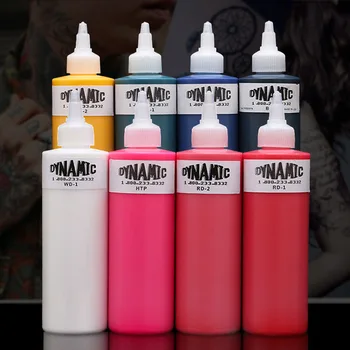 

Microblading 8oz 250ml Dynamic Tattoo Ink for Tattoo Kit 9 Color Tattoo Pigment 1 bottle For Body Art Tattoo Painting ink