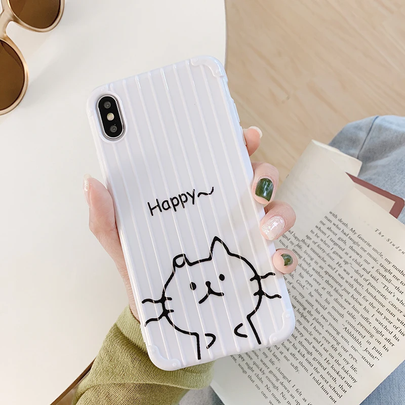 Милые чехлы с рисунком кота для huawei P20 P30Lite Mate20 Pro 3D Полосатый Мягкий чехол из ТПУ для Honor 9 10lite 20 Nova 3 4 5Pro 5i