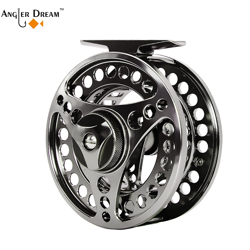 

ANGLER DREAM Fishing Accessories Fly Fishing Reel Trout Stream Fishing Reel Tool CNC-Machined Aluminum Alloy Corrosion Resistant