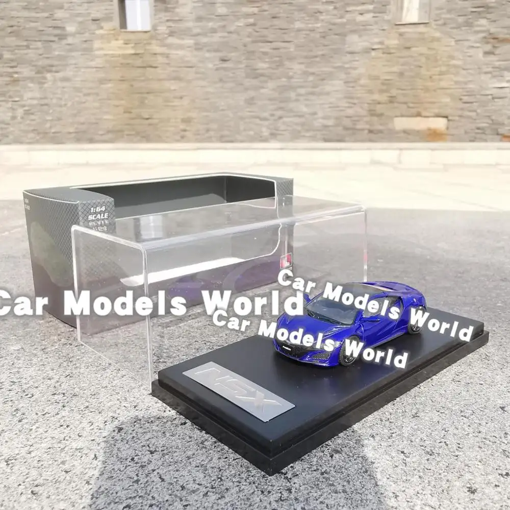 Модель литая автомобиля модели LCD для NSX 1:64 (синий) + небольшой подарок! | Игрушки и