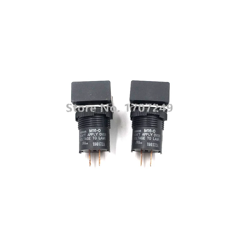Omron прямоугольный 24V сигнальный светильник индикатор M16-0 красный M16-JR-24D/зеленый M16-JG-24D