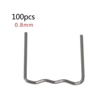 

0.8mm Staple Flat Hot For Stapler Repair Welder Silver Equipment Stainless Steel