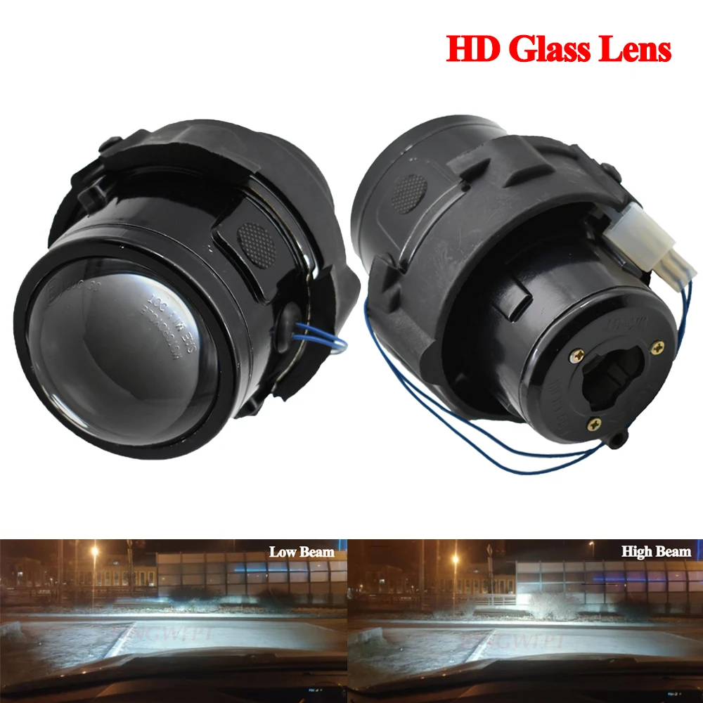 2 светодиодный т. LED HID 12 В H11 стайлинзы автомобиля Противотуманные фары для X-Trail T31