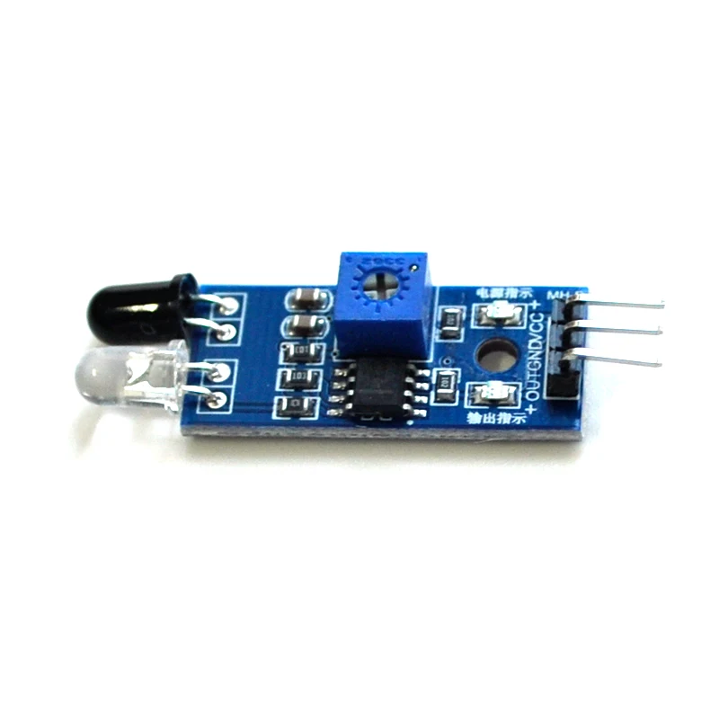 Intelligent Car Robot Diffuse Reflection Obstacle Avoidance Sensor Module Infrared Tube Photoelectric Switch 1pcs |