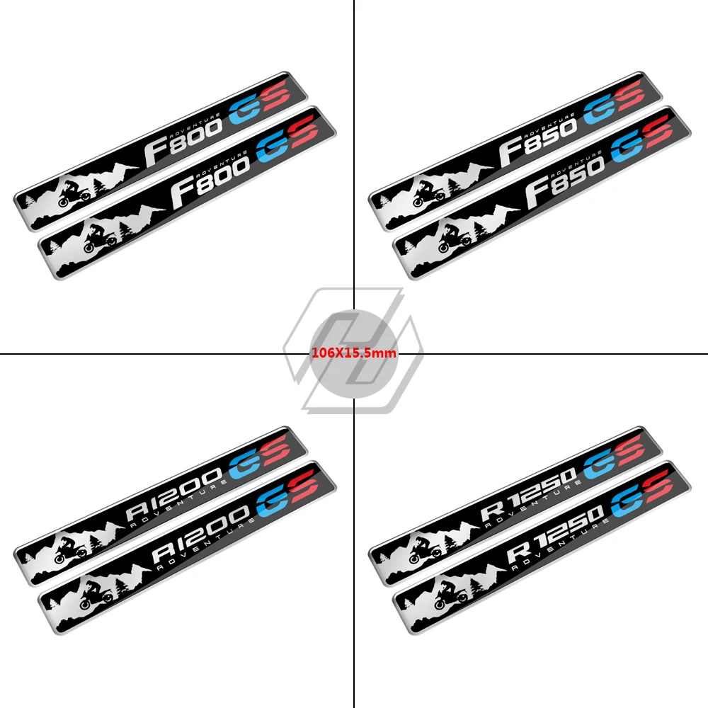 3D Resin Motorcycle Sticker For BMW F800GS F850GS R1200GS R1250GS Adventure motorcycle stickers motorcycle tank sticker motorcycle accessories