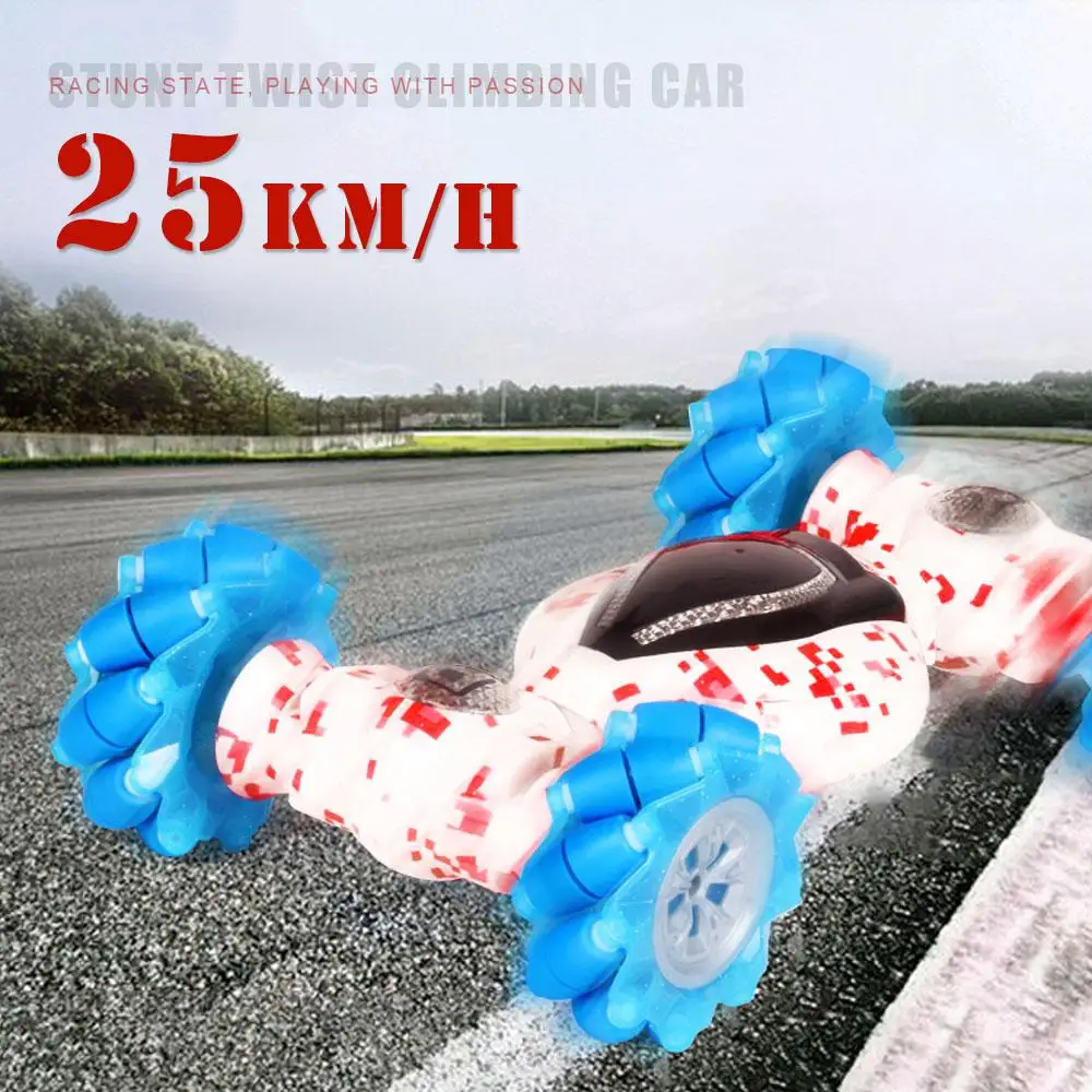 RC автомобиль 25 км/ч 4WD двусторонний грузовик часы жесты зондирования