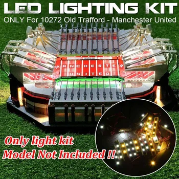 

LED Light Up Kit for 10272 for Old Trafford for United Stadium Bricks Toy (Model not Included) Lighting Set