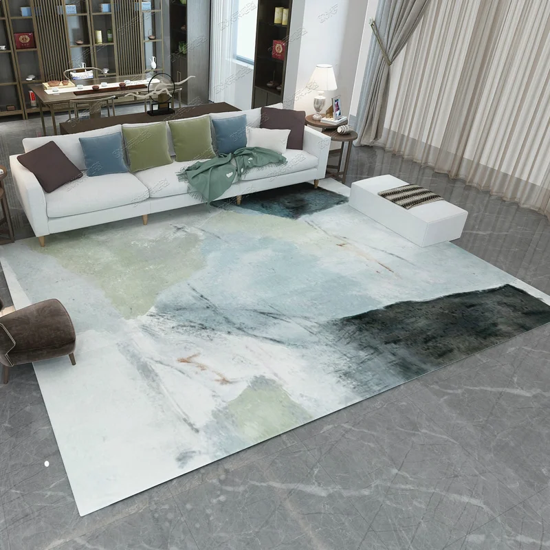 

Blanket, sofa, tea table, bedside blanket of Nordic ins light and luxurious abstract art bedroom