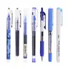 6/7pcs/set 0.5mm Roller Pen Black/Red/blue Color ink Straight Liquid Rollerball Gel Pen for School Office Stationery Kawaii ► Photo 2/6