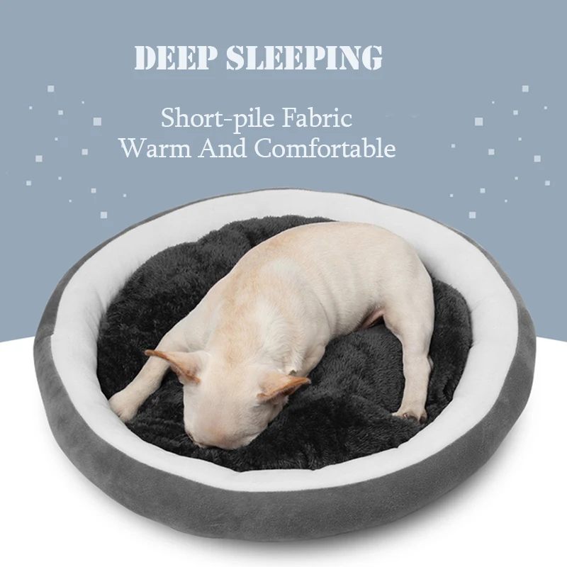 

Seasons Dog Bed Cat Nest Round Kennel Dog House Cat Tent Removable And Washable Pet Mattress Sofa Cat Cage Medium And Large Dogs