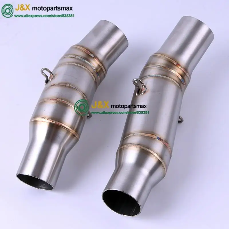 Z1000 Средний соединитель для выхлопной трубы мотоцикла слипонный Kawasaki 2010 2015 без