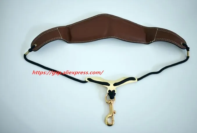 

Saxophone neck strap, leather neck strap, saxophone accessories