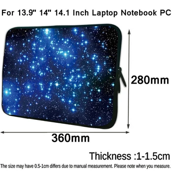 

Unisex Carry Zipper Computer Bag 14 Inch Chromebook Case 13.9" 14.1 Inch Laptop Case For Acer Swift 1 Huawei Matebook D14 Shell