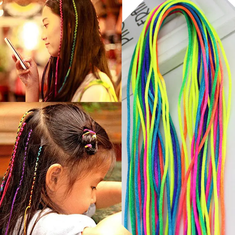 

2020 Fashion New Women Hair Rope Streetwear Hip Hop Girls Hair Accessories Korean Hair Bands for Women