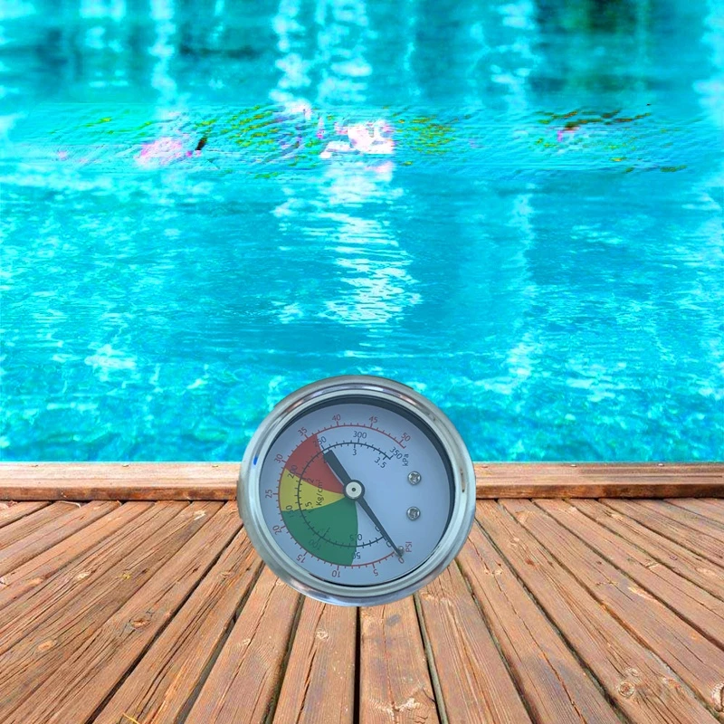 Swimming pool sand filter pressure gauge For AQUA