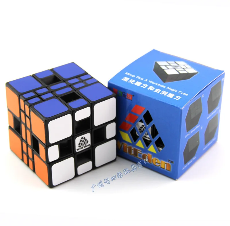 

Sdip le yuan Wormhole Three Rubik's Cube Black And White with Pattern Educational Toy Wormhole 2 Generation Smooth Hunyuan Ramp