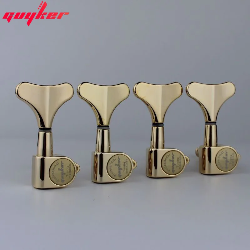 Guyker Paletta Sigillato Bass Tuners Macchina Heads Oro