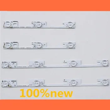 

40PCS NEW for Konka KDL32MT626U(20PCS*4LED +20PCS*3LED) 35019055 35019056 light bar 32 inch backlight lamp LED strip 1LED=6v