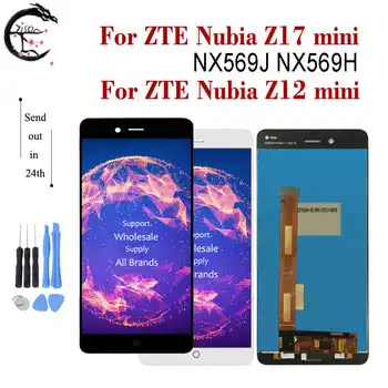 

5.2" LCD For ZTE Nubia Z17 mini NX569J NX569H Z17mini LCD Display Screen Touch Sensor Digitizer Assembly Z12 mini Full Display