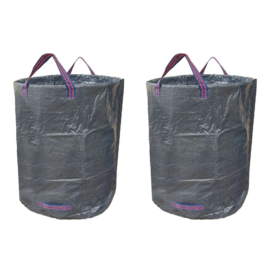 

2PCS Gardening Garbage Bags Reusable Fallen Leaves Storage Bags Bags Patio Household Tools 72 Gallons Larger Capacity