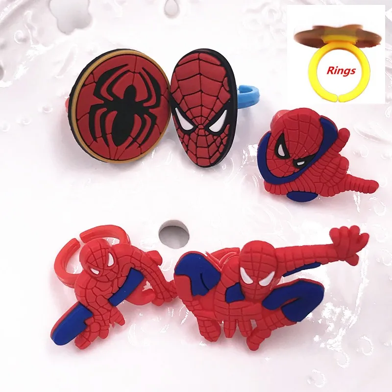 1 шт. мягкие кольца из ПВХ для детей с изображением героев комиксов Marvel Мстителей