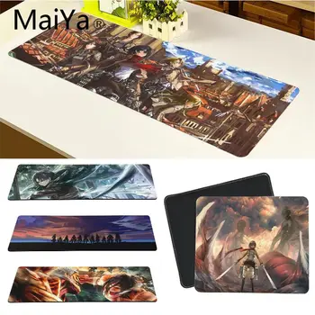 

Maiya Top Quality Attack on Titan DIY Design Pattern Game mousepad Free Shipping Large Mouse Pad Keyboards Mat