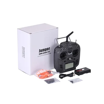 

Jumper T8SG Plus V3 Hall Gimbal Multi-protocol 2.42" LCD Radio Transmitter Remote Control Carbon Fiber Flysky Frsky Racing Drone