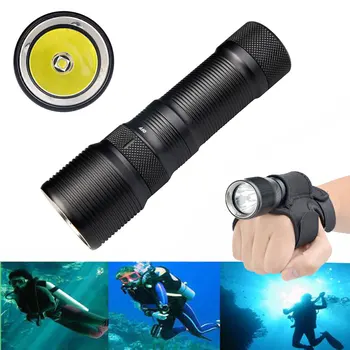 

Universal TrustFire DF008 Diving XM-L2 Waterproof 3 Modes Magnetic Control Switch LED Torch Flashlight for Outdoor / Diving