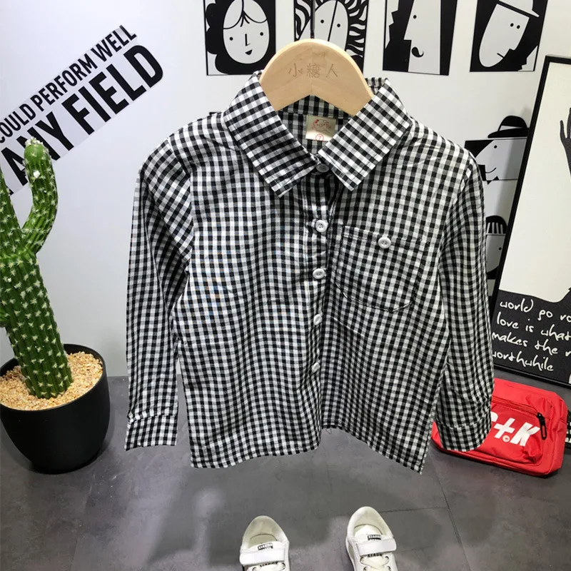 shirt Детский свитер; сезон весна-осень; Модный спортивный свитер с вышивкой для мальчиков; Повседневная Красивая Детская одежда; костюм на рост 90-130 см; z161 - Цвет: shirt