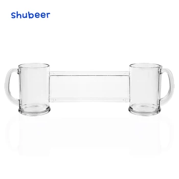

Beer Glass Sharing Life Double Body Creative Personality Bar Cup Beer Mugs CIQ