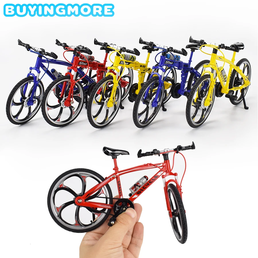 

Mini Finger BMX 1:8 Alloy Diecast Bicycle Model Finger Toys Mountain Bike Racing Simulator Adult Toys for Boys Gift Collection