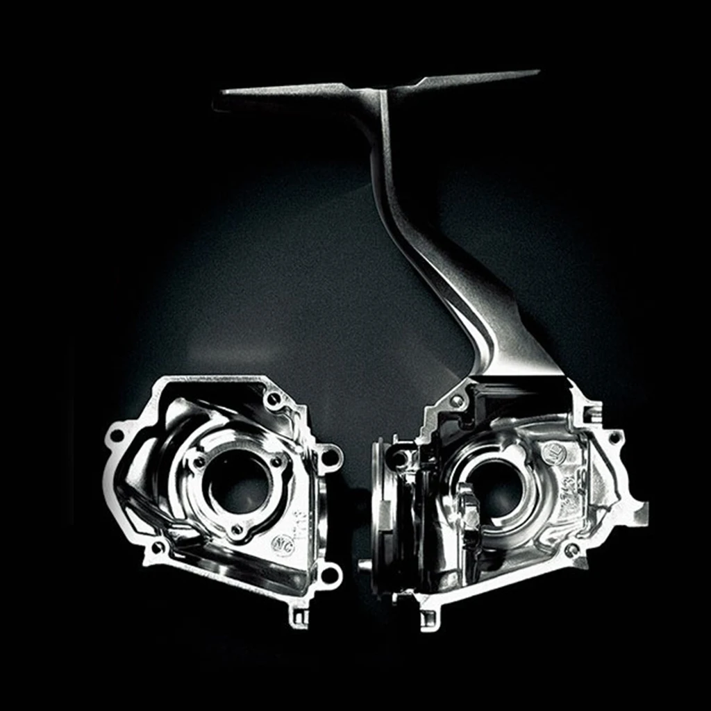 Fishing Reel Spinning Reel Max Drag 8KG/17lb Stainless Steel Handle Saltwater Fishing Accessories for Left Right Retrieve