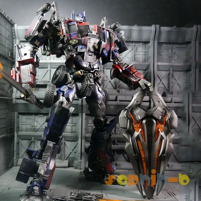 

Custom Paint Transformed Movie Optimus Prime M01 Battle Damaged 32CM Bumblebee