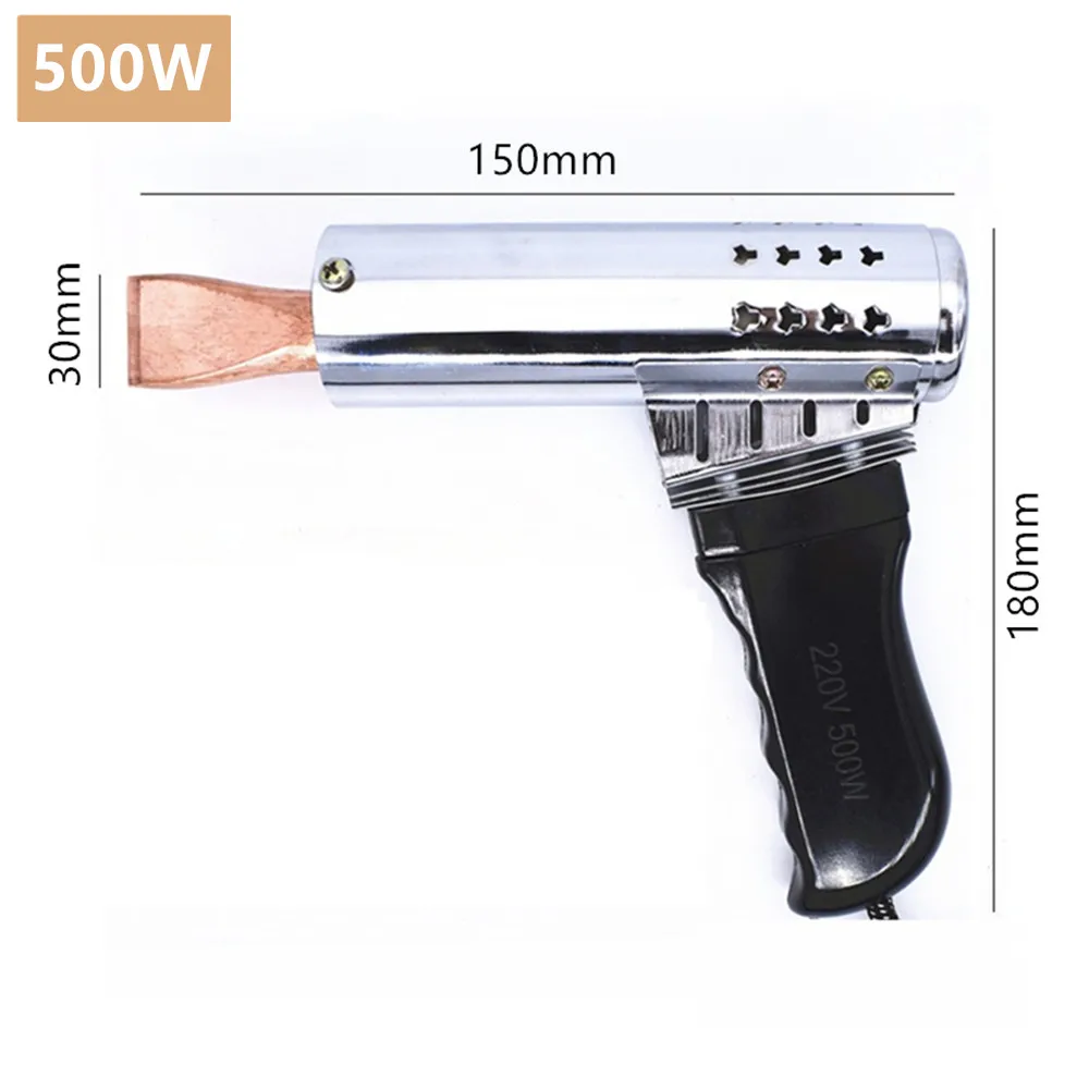 Fer à souder électrique 100W-500W, pointe cuivre, 220V