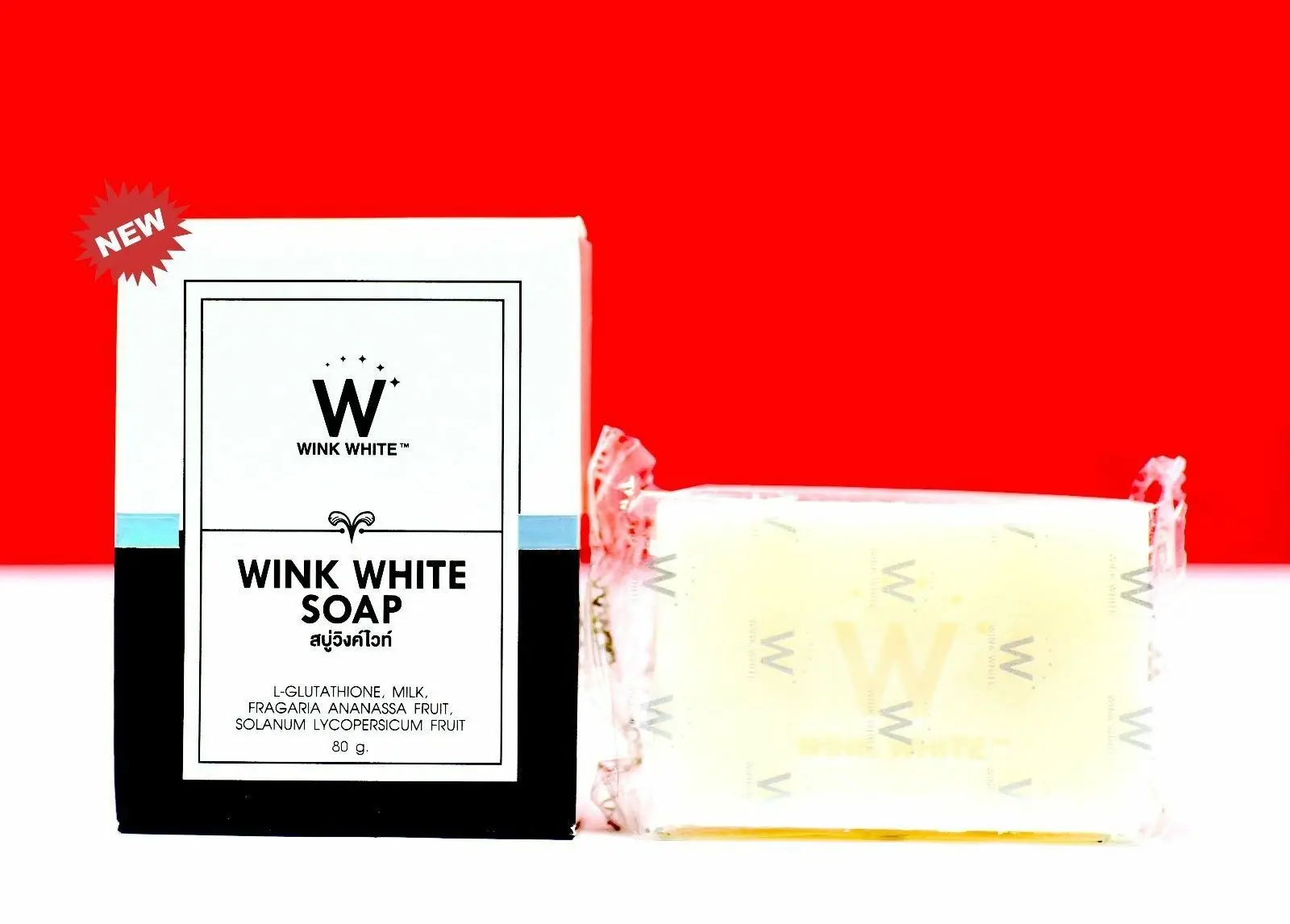 80g gluta soap white L-glutathione facial body cleansing whitening skin