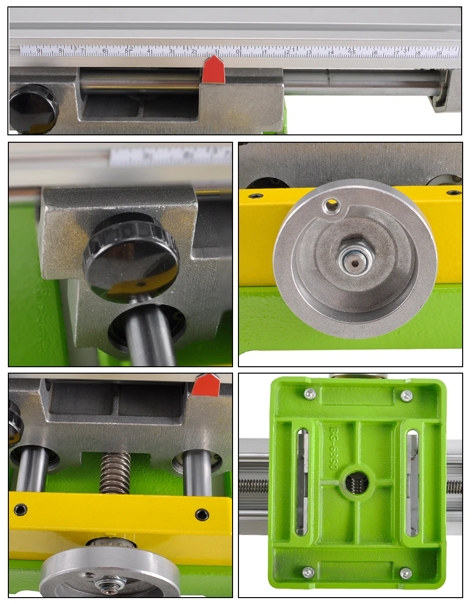 CNC приспособление 6350 Настольный сверлильный Рабочий стол многофункциональная X ось Y Регулировка координаты+ 2,5 дюймов тиски для гравера машины