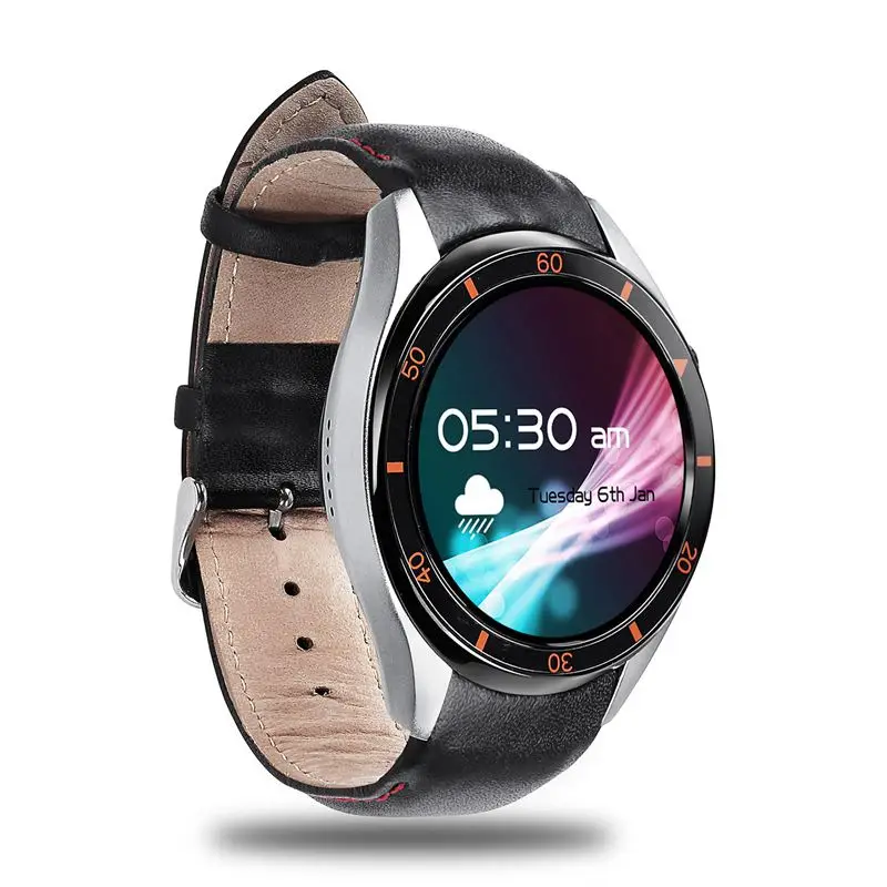 i3 Smart Watch MTK6580 Android 5.1 Sport Wristband SIM Card 3G WIFI GPS Google Play Heart Rate Smartwatch Silver