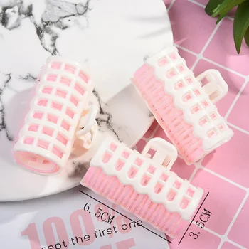 

4 Sets/12pcs Sponge Hair Curler Self Adhesive Hair Styling Roller Hair Curlers Hairdressing Tools for Woman