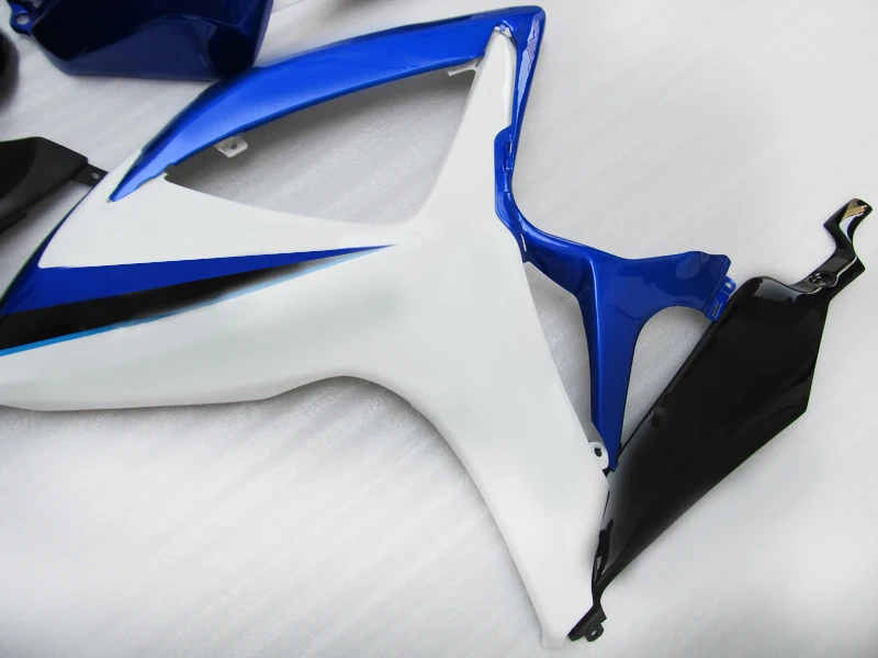 Литьевая форма обтекатель для Suzuki K6 2006 2007 GSXR750 GSXR 600 GSXR600 сине белый мотоциклетный